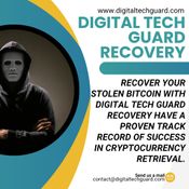 DIGITAL TECH GUARD RECOVERY // THE CYBERSECURITY SOLUTION logo
