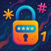 Random Password Generator Service by Diamonique Hill logo