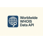 Worldwide WHOIS Data API logo