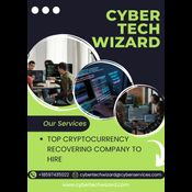 CONTACT THE TOP  RECOVERY EXPERT NOW // CYBER TECH WIZARD logo