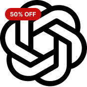 GPT 5.5 - 50% OFF logo