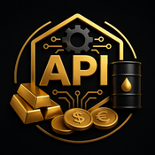 Currency, Metals & Oil API Rates logo