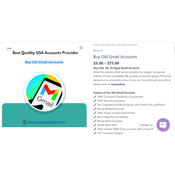 Top 3 Site To Buy Old Gmail Accounts - 100% PVA & Old  logo