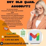 Buy Old Gmail Accounts for Sale – Verified, Aged, and Ready logo