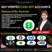 How And Where To Buy Verified Cash App Accounts?  logo