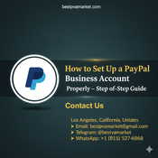 paypal business account setup service logo