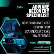 INVESTMENT ASSETS LOST TO SCAMMERS ADWARE RECOVERY SPECIALIS logo