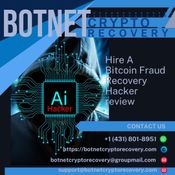 CRYPTOCURRENCY RECOVERY HELP - HIRE BOTNET CRYPTO RECOVERY logo