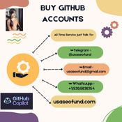 Top Seller to Buy, GitHub Accounts  With Money logo