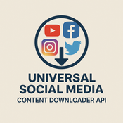 Universal Social Media Content Downloader API