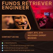GET MY MONEY BACK FROM  SCAMMERS-  FUNDS RETRIEVER ENGINEER logo