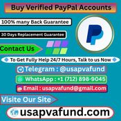  Top 10 USA Verified Site Buy Verified PayPal Accounts logo