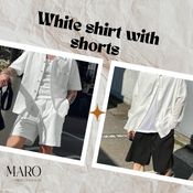 Áo Sơ Mi Trắng Với Quần Short: Tối Giản Nhưng Hiện Đại logo