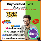 How to buy verified Skrill accounts in 2024-2025 logo