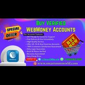 12 Easy Ways To Buy Verified  WebMoney Accounts logo