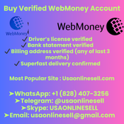 Buy Verified WebMoney Account logo