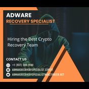 BITCOIN RECOVERY EXCEPT / HIRE ADWARE RECOVERY SPECIALIST