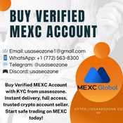 Always Best Seller To Buy Verified Mexc Account