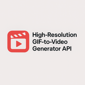 High-Resolution GIF-to-Video Generator API logo